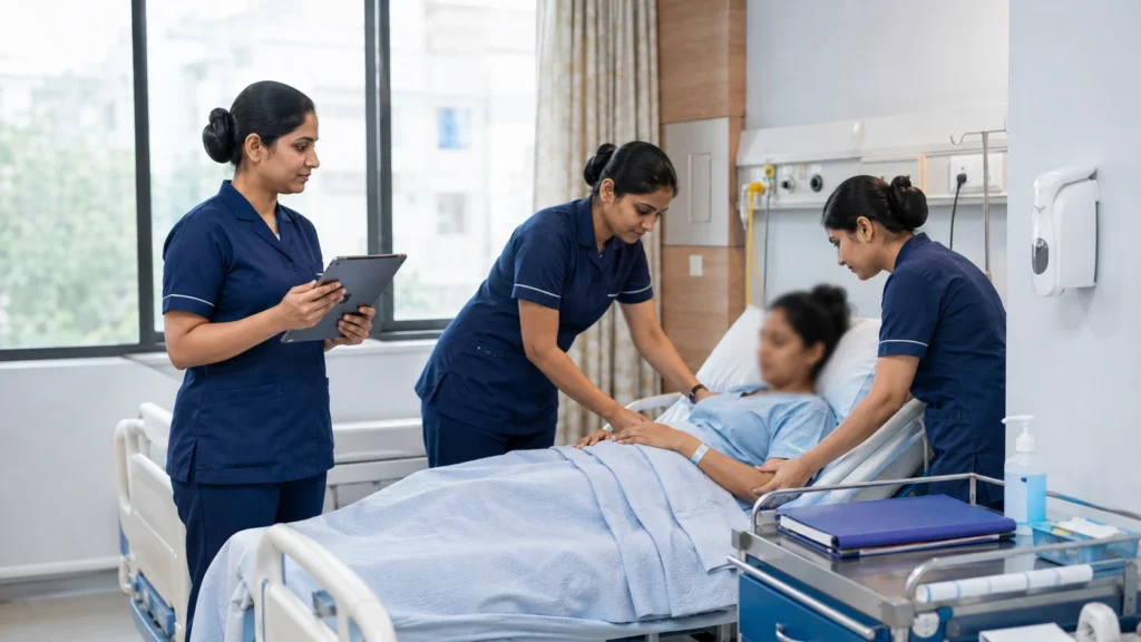 Quality Control Nurse Daily Ward Round