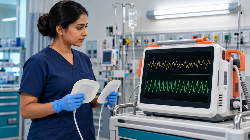 Which cardiac arrest rhythms are shockable?