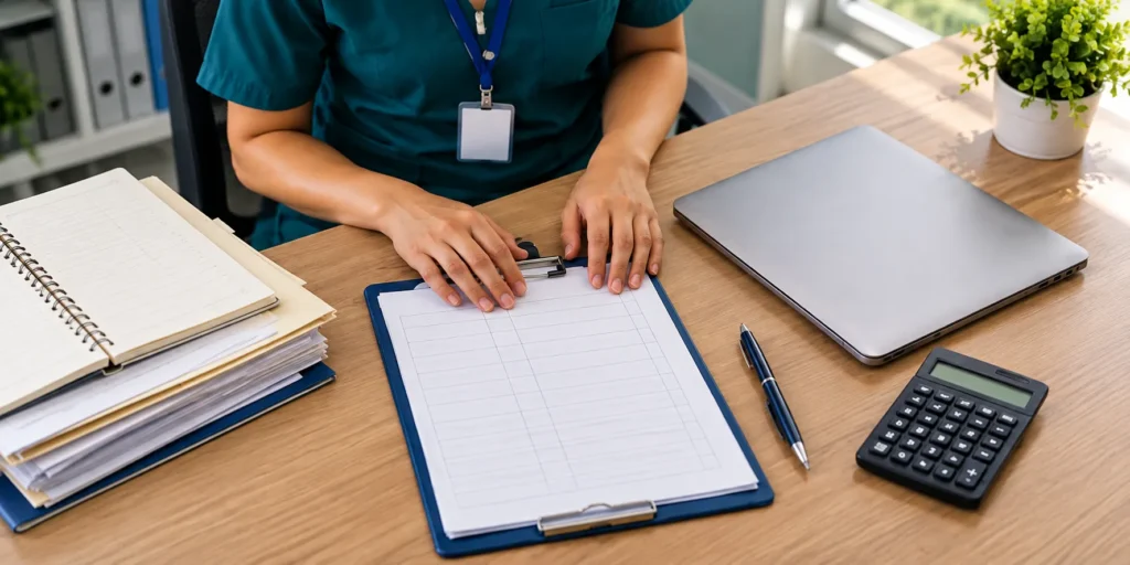 Nurse leader planning staffing and resources